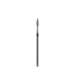 ALEZORI DIAMOND NAIL DRILL BIT DUO FLAME RED-BLUE EXPERT HEAD – 2.1MM / 8MM